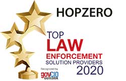 govCIO Outlook places HOPZERO as Top Law Enforcement Solution Providers 2020